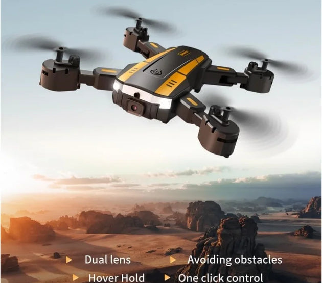 Foldable Drone with 1080P HD FPV Camera - 3D Flip,540 ° Intelligent Obstacle Avoidance,Gesture Recognition, Intelligent Hovering
