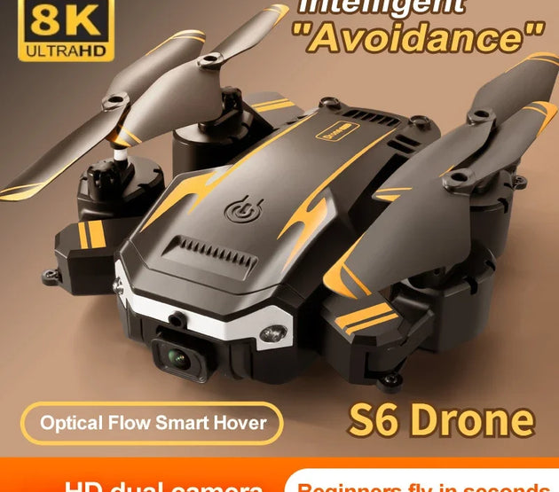 QJ S6/G6 GPS Drone 4K Professional HD Camera Foldable Quadcopter RC Helicopter FPV WIFI Obstacle Avoidance C0 Dron toys