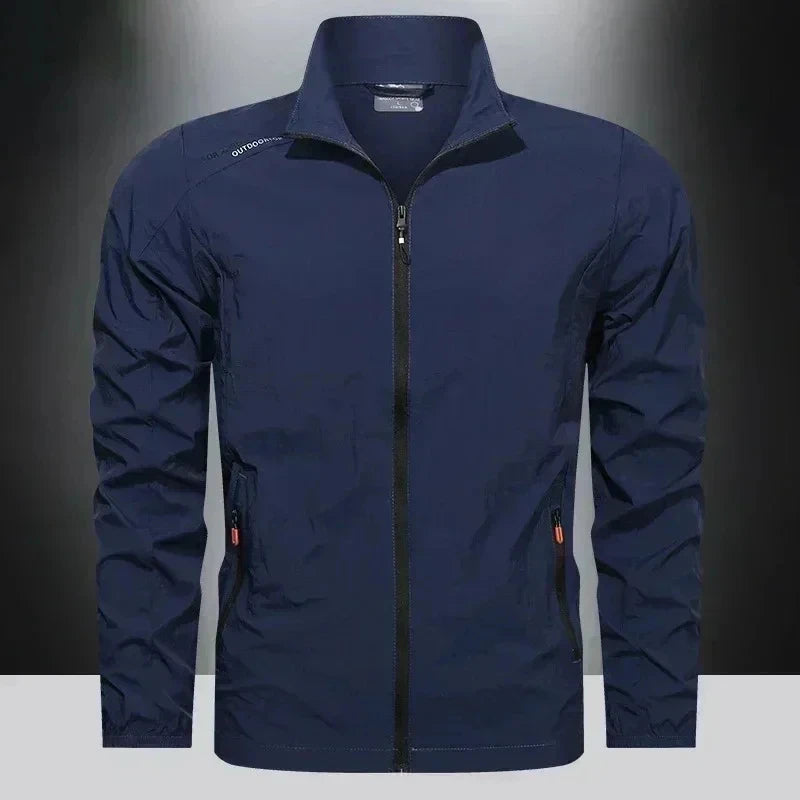 UPF100+ Men Summer Windbreaker Zip Pockets Uv Sun Protection Jackets Breathable Ultra-light Clothes Outdoor Skin Thin Coats Camp