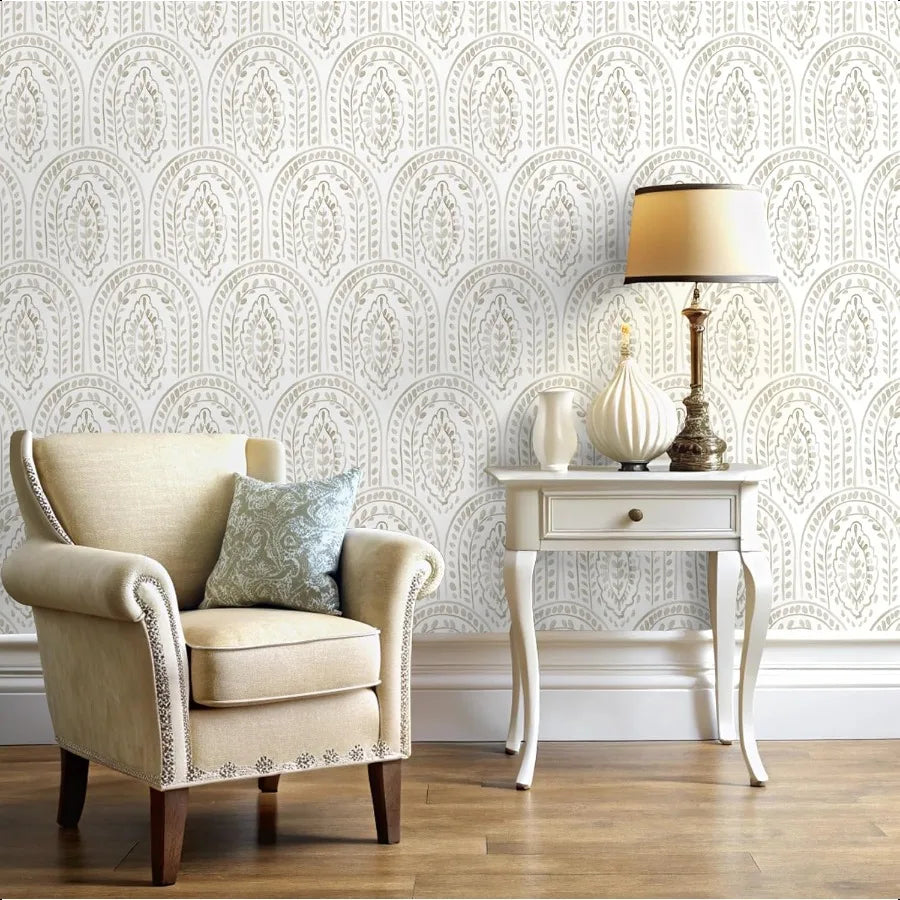 Peel and Stick Wallpaper Boho Modern Wall Paper Peel and Stick Removable Contact Paper Self Adhesive Wallpapers for Bedroom and