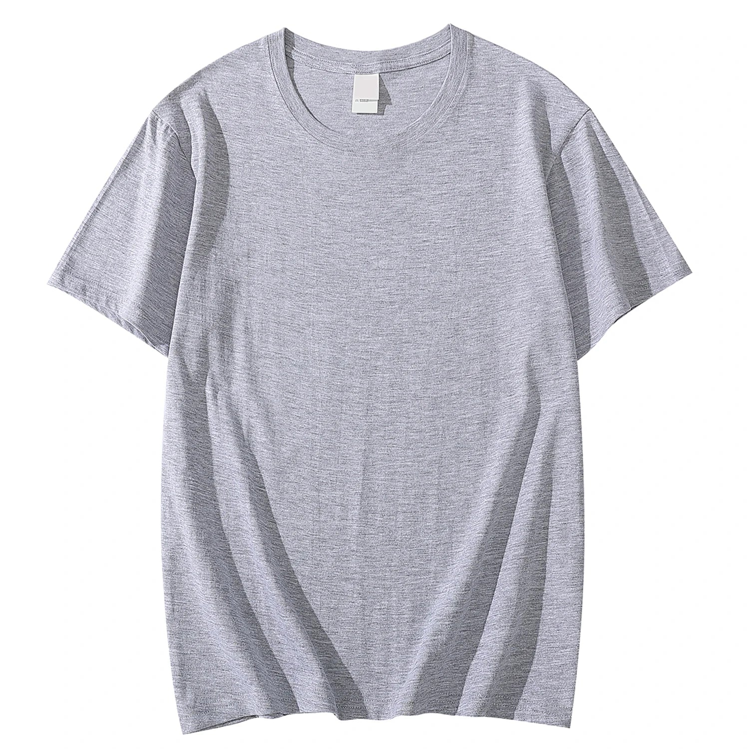 Solid Color T-shirt 8 Colors 2025 New Short Sleeve Men's/Women's Heavy Pound 220g Cotton White Crewneck Loose Top S-4XL