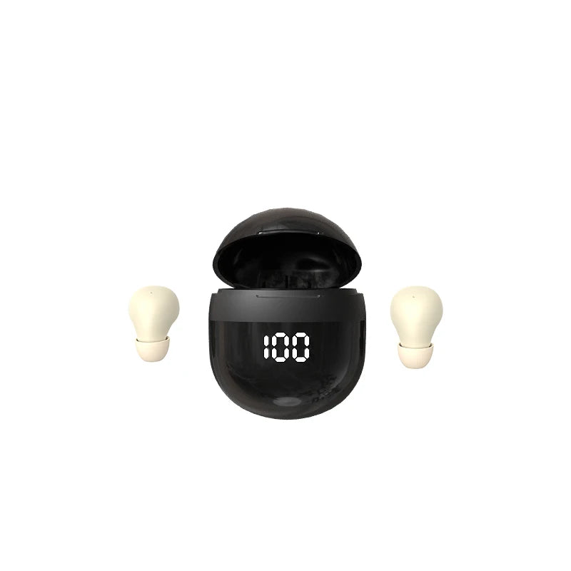 SK Mini headphones 5.3 wireless bluetooth headset small earbuds sleep work sports invisible HD HIFI bass sound quality earphones