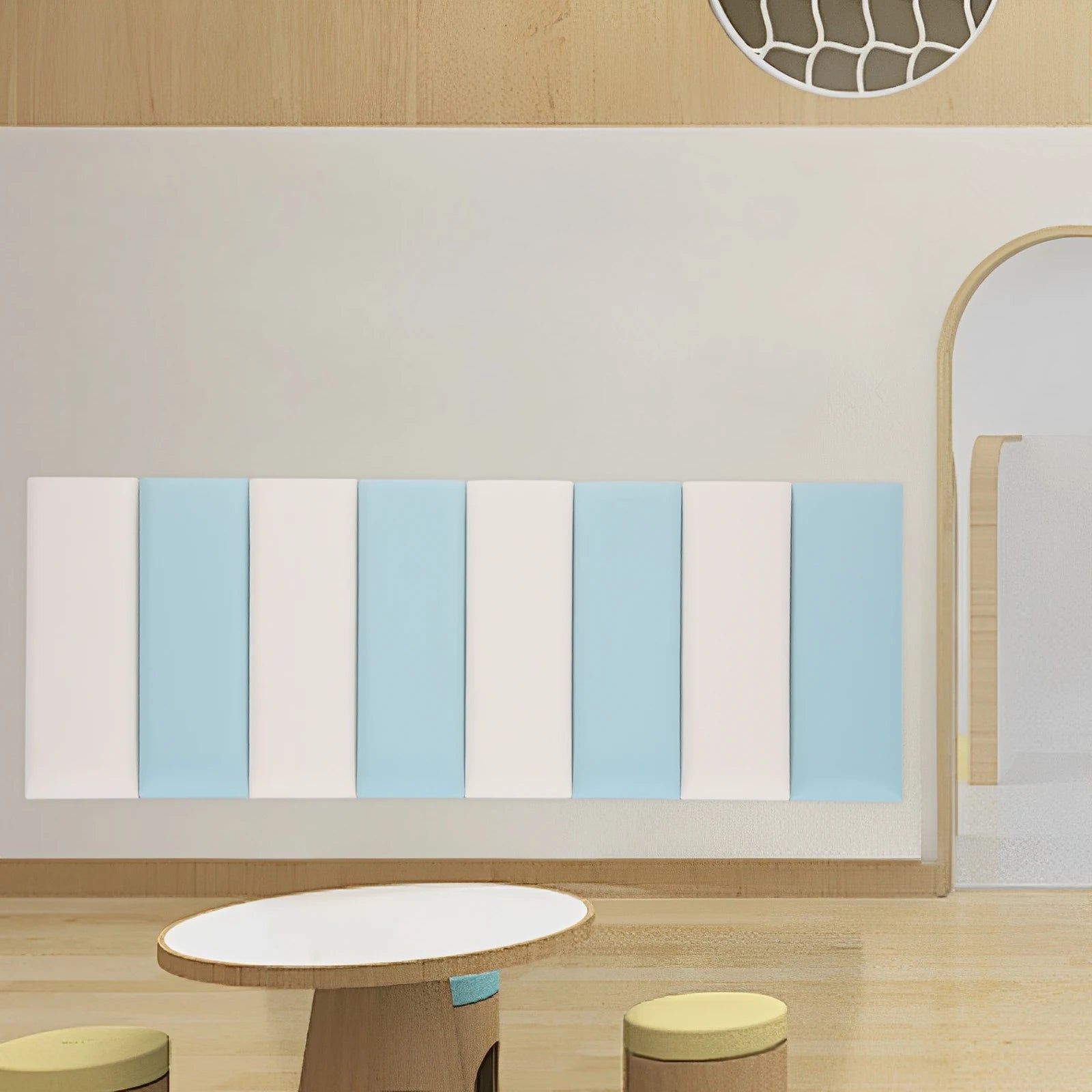 8 Wall Stickers Decorative Pads for Anti-collision Waterproof and Anti Fouling Wall Stickers Suitable for Bedroom Wall Stickers