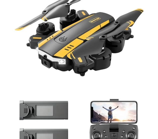 Foldable Drone with 1080P HD FPV Camera - 3D Flip,540 ° Intelligent Obstacle Avoidance,Gesture Recognition, Intelligent Hovering