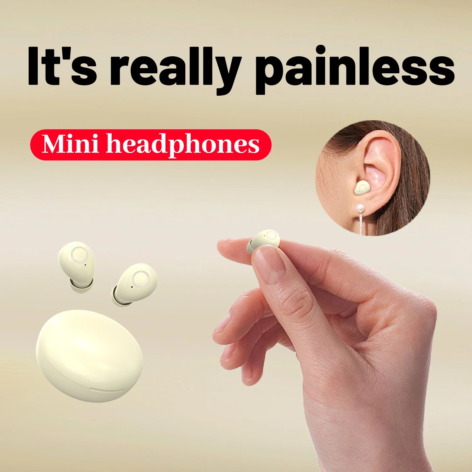 SK31 Mini Sleeping 5.4 Bluetooth Earphone Wireless Headphones Sport Running Invisible Earbuds HIFI Bass For Xiaomi Redmi Headset